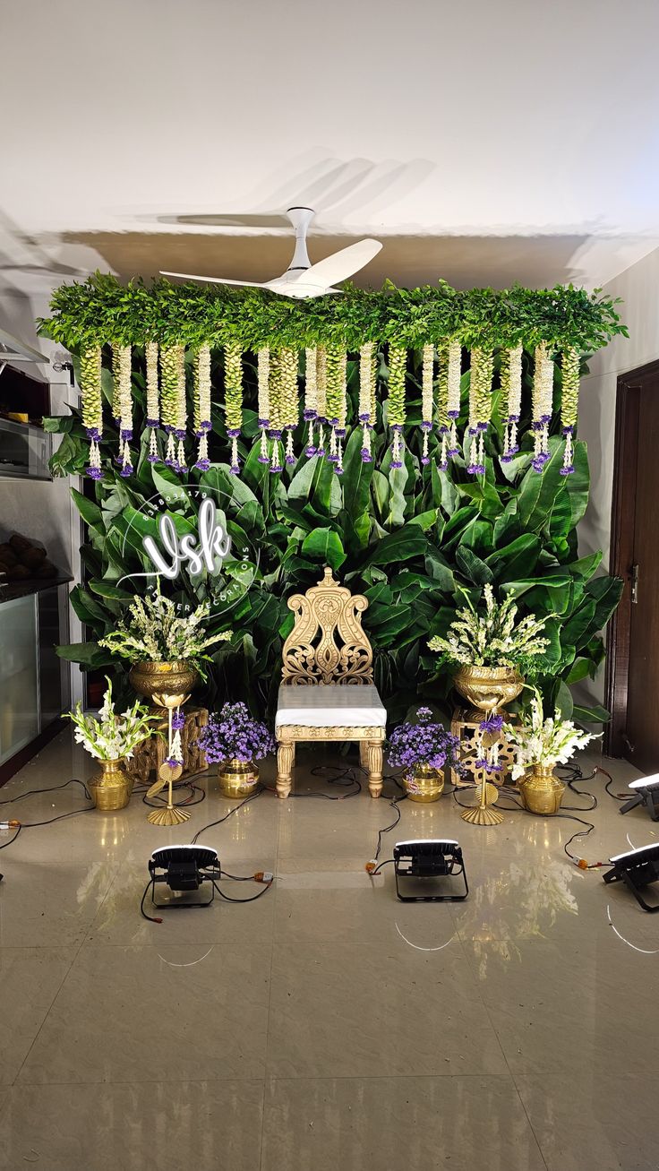 Function hall decoration